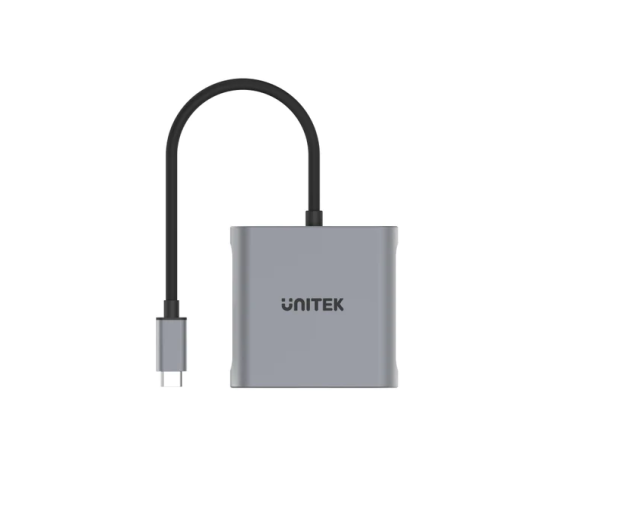 UNITEK Adapter USB-C - 2x HDMI 2.0; 4K MST; M/F V1404B - 1140320 - zdjęcie 2